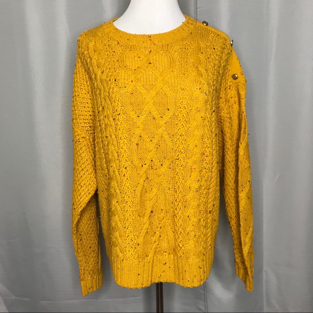 Primark Speckled Cable Sweater